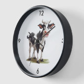 Horloge Clock Cow (Angle)