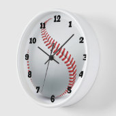 Horloge Clock de baseball (Angle)