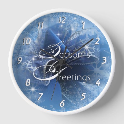 Horloge Clock de Christmas (Recto)