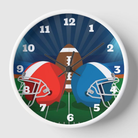 Horloge Clock de football (Recto)