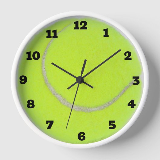 Horloge Clock de tennis (Recto)