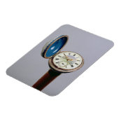 Horloge (cloisonne enamel) magneet (Linkerzijde)