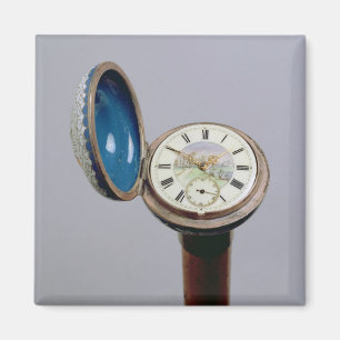 Horloge (cloisonne enamel) magneet