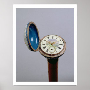 Horloge (cloisonne enamel) poster