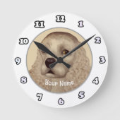 Horloge Cocker Spaniel Chien (Recto)