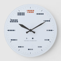 Horloge Code Morse - Longueur de Signal Réelle, Bl