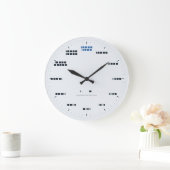 Horloge Code Morse - Longueur de Signal Réelle, Fr (Maison)