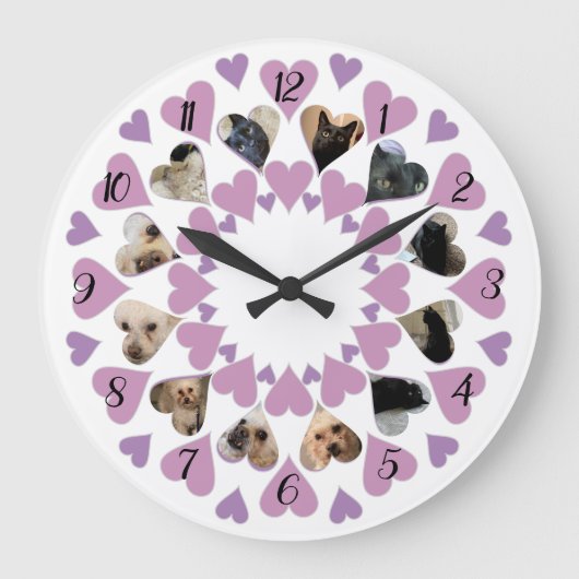 Horloge Cœurs (Recto)