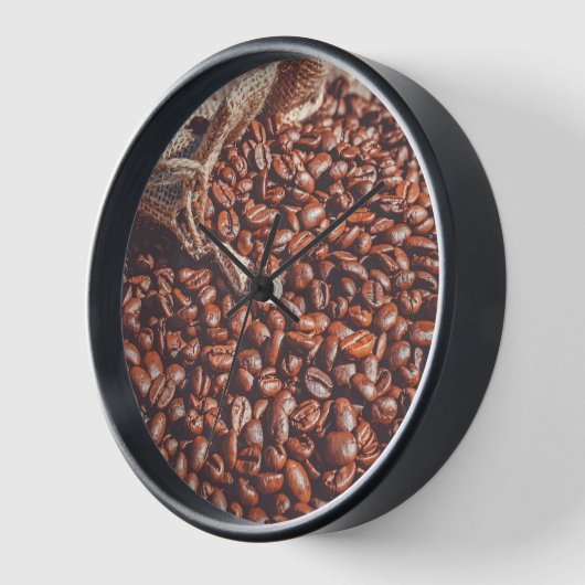 Horloge Coffee Bean (Angle)