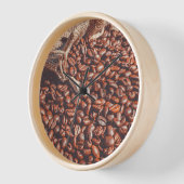 Horloge Coffee Bean (Angle)