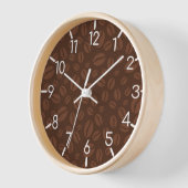 Horloge Coffee Beans Wall Clock (Angle)