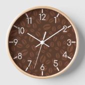 Horloge Coffee Beans Wall Clock (Recto)
