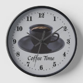 Horloge coffee time decor (Recto)