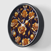 Horloge Collection Boho Gold Rose de luxe (Angle)