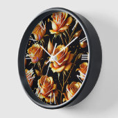 Horloge Collection Rose tendance de luxe Big Gold (Angle)