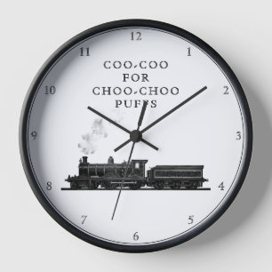 Horloge Collectionneur de trains amateur
