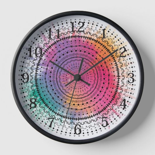 Horloge Coloré (Recto)