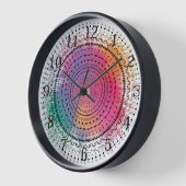 Horloge Coloré (Angle)