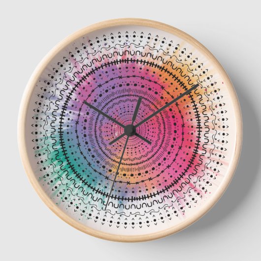 Horloge Coloré (Recto)