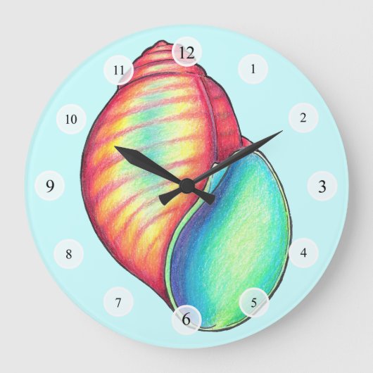 Horloge colorée (Recto)