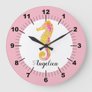 Horloge Colorée