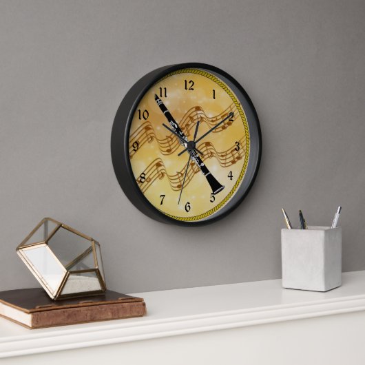Horloge Colorful Clarinet (Bureau)