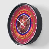 Horloge Commandement de la défense aérienne et antimissile (Angle)