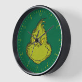 Horloge Comment le Grinch a volé Noël Grinch Classique (Angle)
