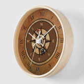 Horloge Compas nautique (Angle)