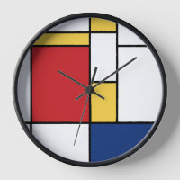 Composition minimaliste Abstraite Mondrian