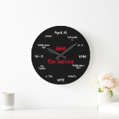 Horloge comptable personnalisable - Horloge heure  (Maison)