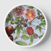 Horloge Conception botanique vintage (Recto)