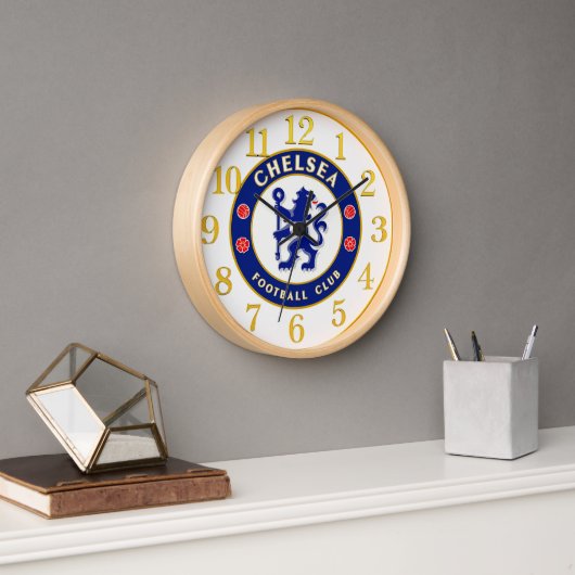 Horloge Conception de cadran mural décoratif Chelsea FC – (Bureau)