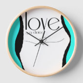 Horloge conception mignonne fille (Recto)