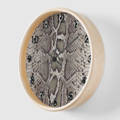 Horloge Constrictor Faux Boa Snakeskin (Angle)