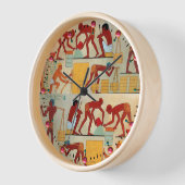 HORLOGE CONSTRUCTION ARCHITECTURALE D'ÉGYPTE ANTIQUE (Angle)