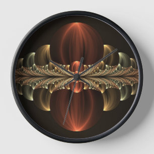 Horloge Construction d'Imaginaires Art Fractal Abstrait br