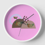 Horloge Contemporain Boho Rustique (Recto)