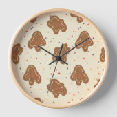 Horloge Cookie Dough Pattern Wall Clock (Recto)
