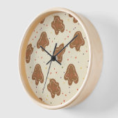 Horloge Cookie Dough Pattern Wall Clock (Angle)