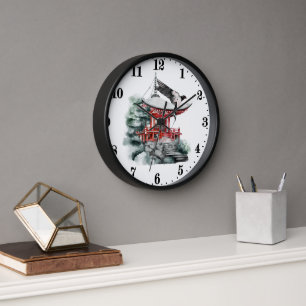 Horloge cool japonais