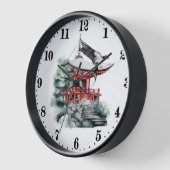 Horloge cool japonais (Angle)