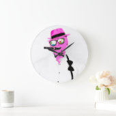 Horloge cool Rose Dude ! (Maison)