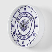 Horloge Coquille Saint-Jacques #3 Nom de famille Date de c (Angle)