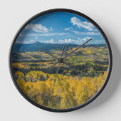 Horloge Couleur d'automne en haut plat | Forêt nationale d (Recto)