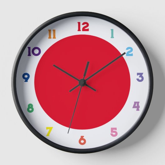 Horloge couleur de base (Recto)