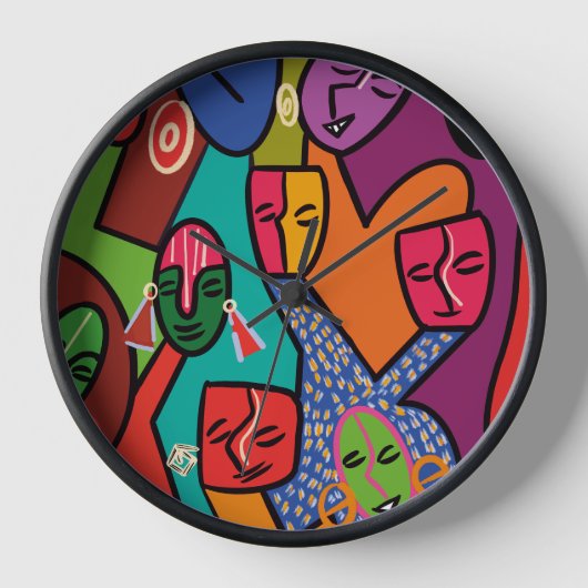 Horloge Couleur du temps (Recto)