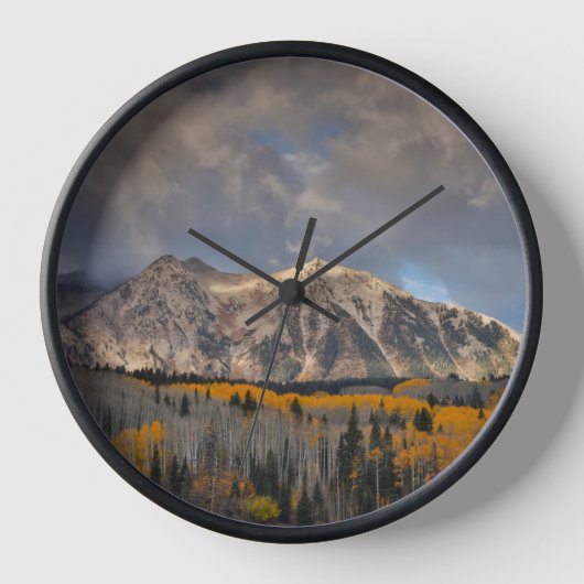 Horloge Couleurs automnales d'Aspens, col Keebler (Recto)