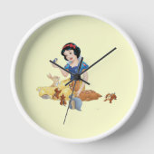 Horloge Couvercle blanche neige (Recto)