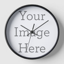 Horloge Create Your Own Round